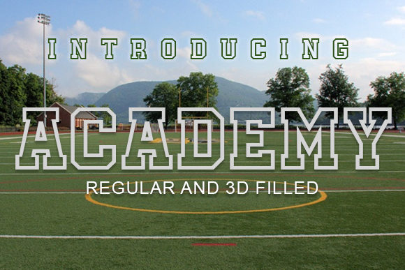 Academy Font: A Bold Display Typeface for Modern Web Design