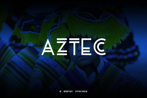 Aztec Font for Small Business Branding and Design