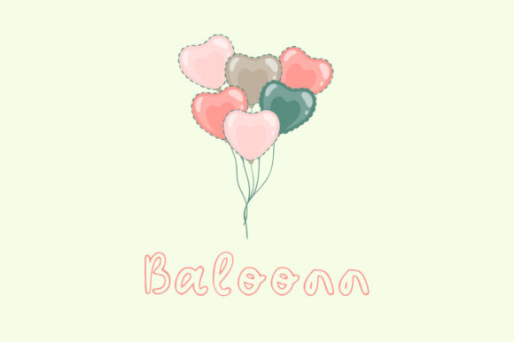 Baloonn: A Playful Display Font for Creative Publication Design