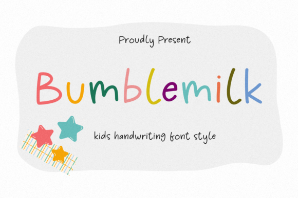 Bumblemilk: A Playful Display Font for Creative Projects