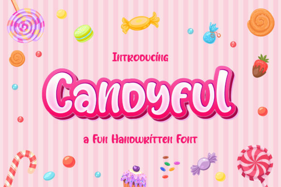 Candyful Display Font for Memorable Brand Content
