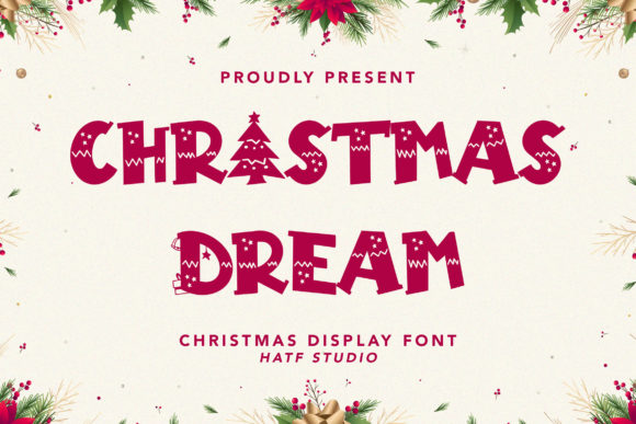 Christmas Dream Font for Festive and Friendly Campaigns