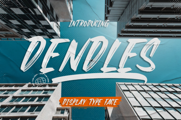 Dendles Display Font for Editorial Design and Creative Publishing