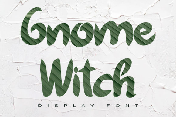 Gnome Witch Font for Creative Design