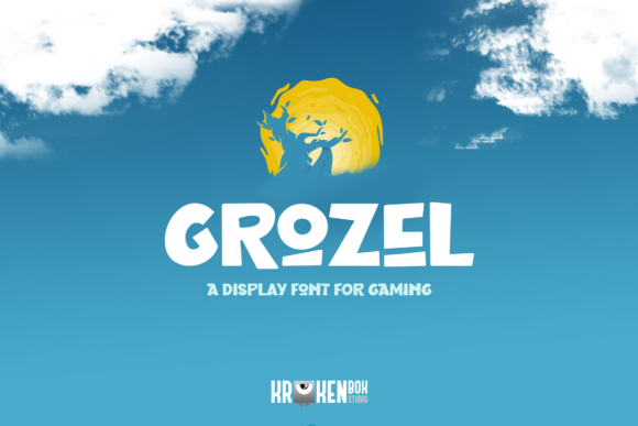 Grozel Font: The Playful Display Typeface for Modern Branding