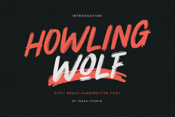 Howling Wolf Font for Bold Branding and Creative Designs