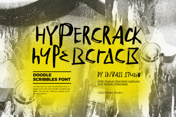 Hypercrack Font: Make Your Message Stand Out in Design