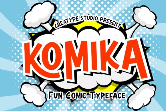 Komika Font: A Display Typeface That Elevates Branding for Small Businesses