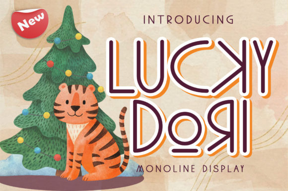 Lucky Dori Font for Modern Web Design and Branding Projects