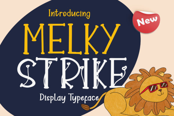 Melky Strike Font: A Quirky Display Typeface for Business Branding