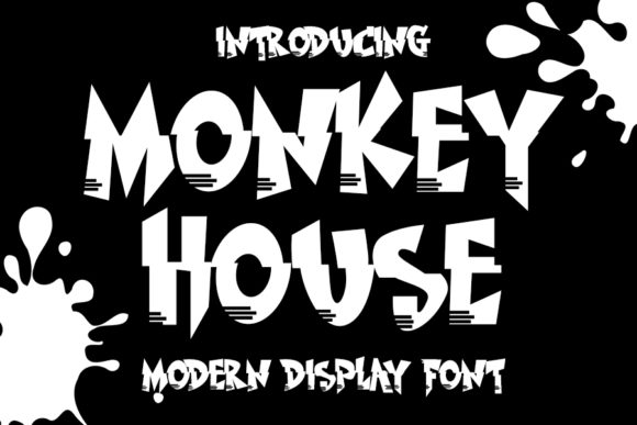 Monkey House Font for Web Design and Branding