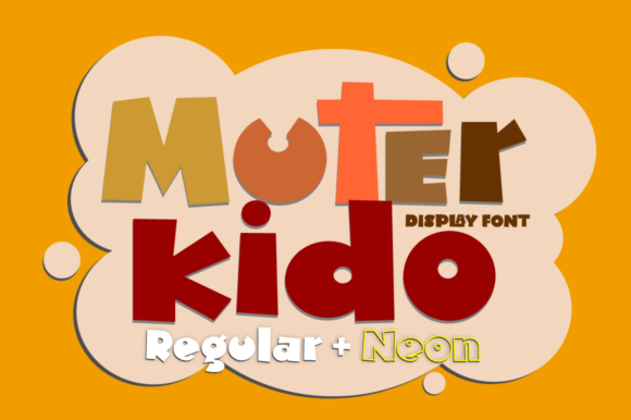 Muter Kido Font for Business Branding and Creative Designs