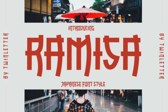 Ramisa Display Font for Beautiful Craft Projects