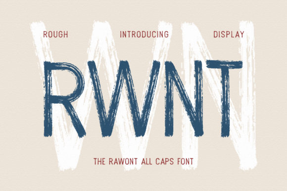 Rawont Font for Bold Web Design and Creative Branding