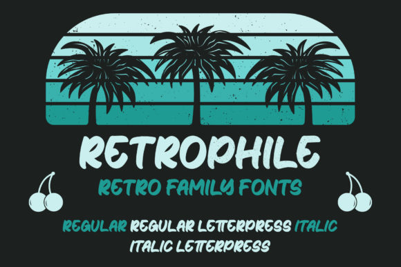 Retrophile Display Font for Creative Craft Projects