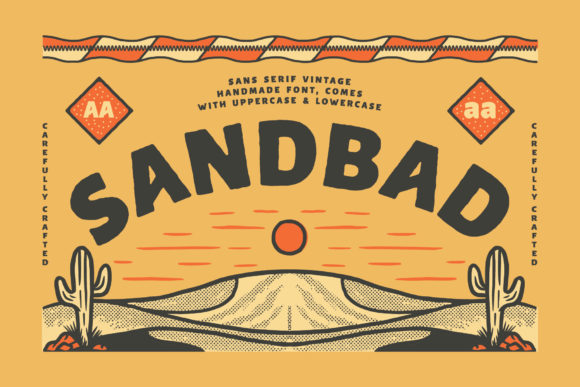 Sandbad Font: A Bold Choice for Brand Visuals