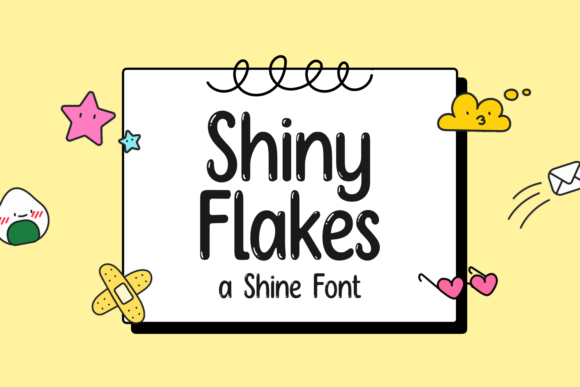 Shiny Flakes Font Review