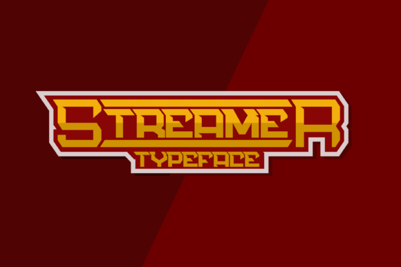 Streamer Font for Creative Design